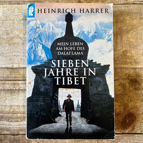 Heinrich Harrer - Sieben Jahre in Tibet Paperback Book - Picture 1 of 4